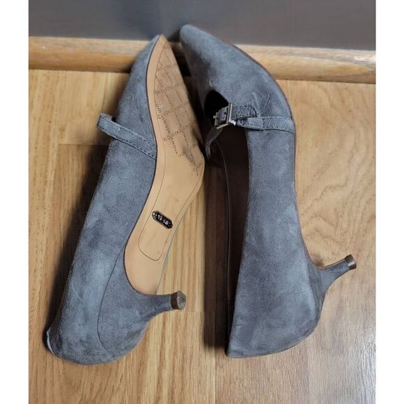 Vionic Kit Minnie Grey Suede Pump 6.5 - Picture 8 of 9